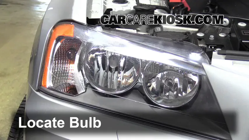 2011 BMW X3 xDrive28i 3.0L 6 Cyl. Lights Highbeam (replace bulb)